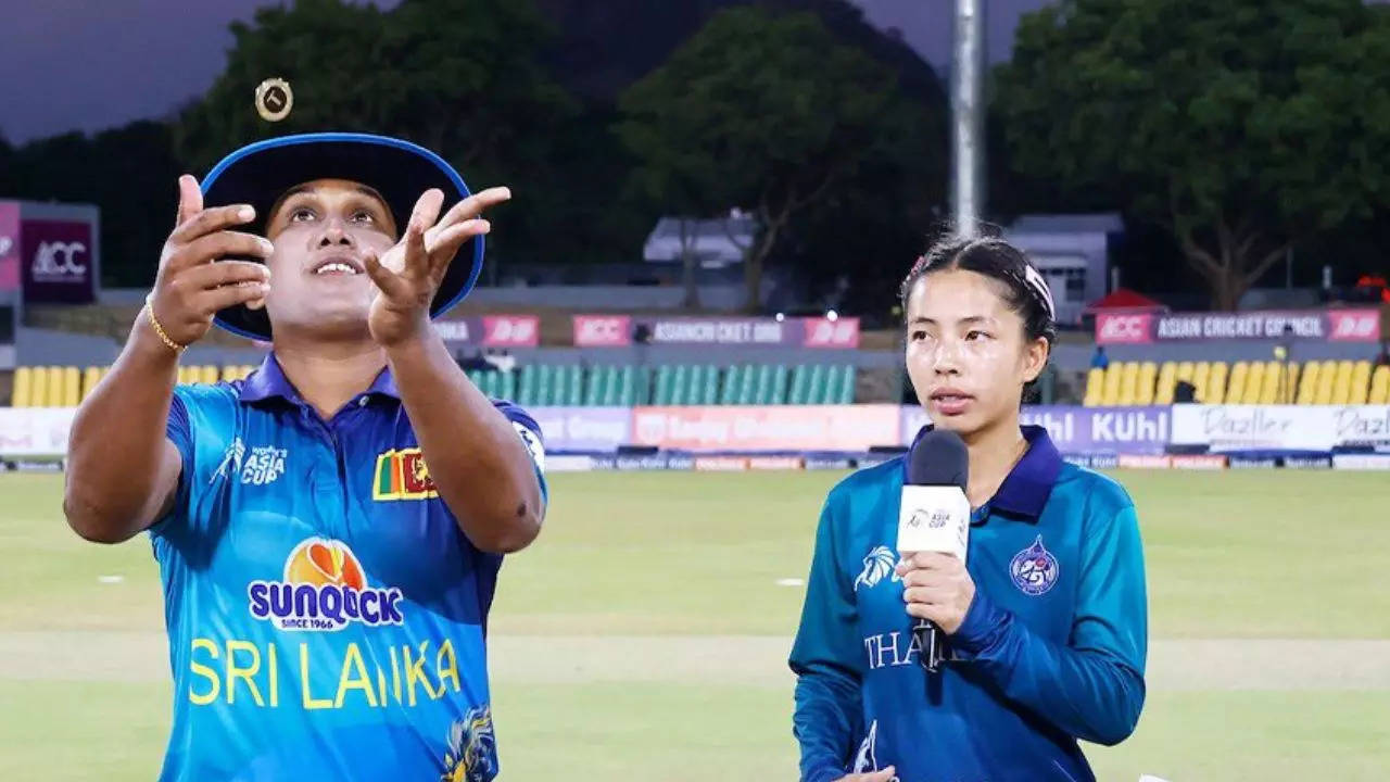 Women's Asia Cup 2024 LIVE: Sri Lanka vs Thailand