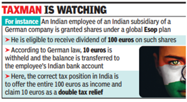 Finance ministry plugs under-reporting of income by overseas taxpayers Finance ministry plugs under-reporting of income by overseas taxpayers