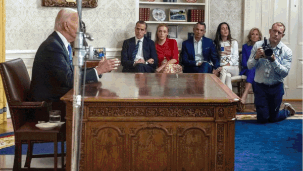Biden’s family and staff in tears after ’emotional’ speech, celebrate with president’s favorite treat; see pics