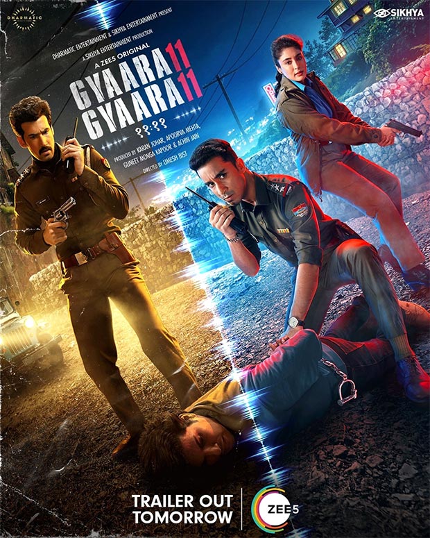 Gyaarah Gyaarah, starring Raghav Juyal, Kritika Kamra, and Dhairya Karwa, to release on August 9; trailer to be out tomorrow : Bollywood News Gyaarah Gyaarah, starring Raghav Juyal, Kritika Kamra, and Dhairya Karwa, to release on August 9; trailer to be out tomorrow : Bollywood News