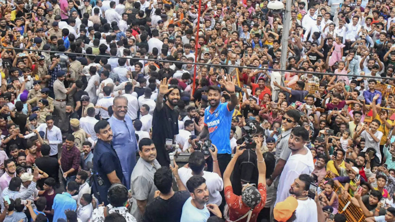 ‘So many emotions…’: Hardik Pandya thanks fans for warm welcome after T20 World Cup win | Cricket News