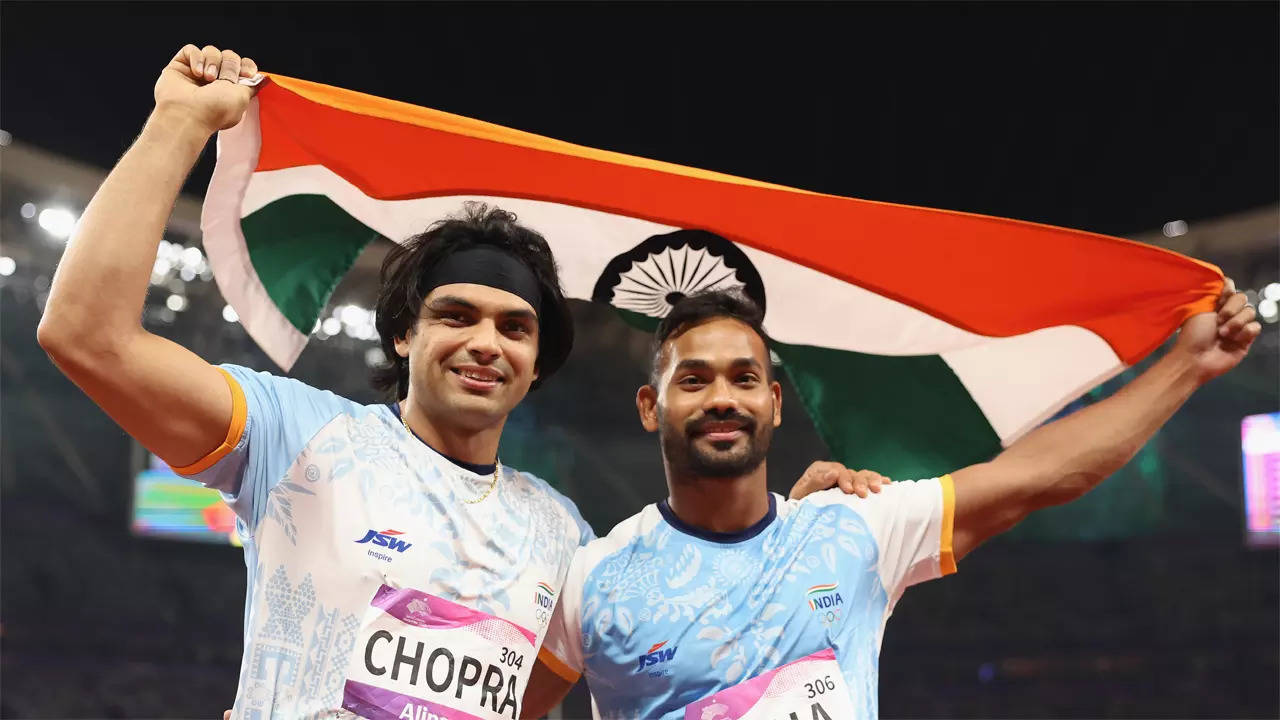 When Neeraj Chopra inspired Kishore Jena to ‘Go for Paris’: The heartwarming backstory | Paris Olympics 2024 News When Neeraj Chopra inspired Kishore Jena to ‘Go for Paris’: The heartwarming backstory | Paris Olympics 2024 News