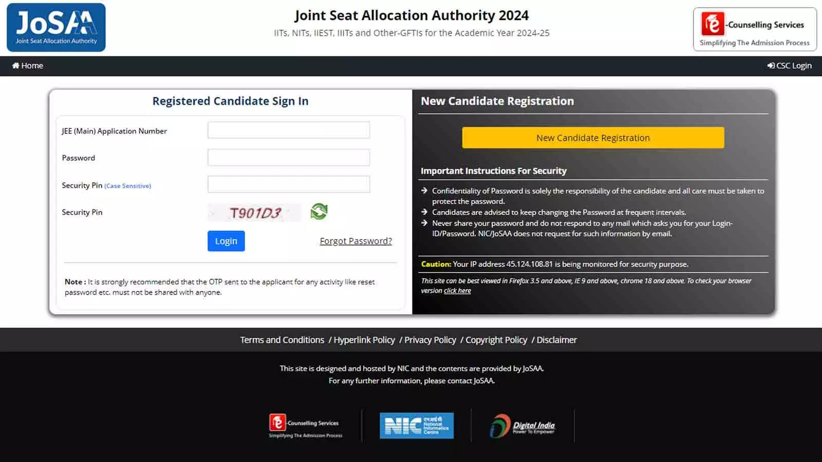 JoSAA Counselling 2024 Final Seat Allotment Results Out at josaa.nic.in; Check Direct Link Here JoSAA Counselling 2024 Final Seat Allotment Results Out at josaa.nic.in; Check Direct Link Here