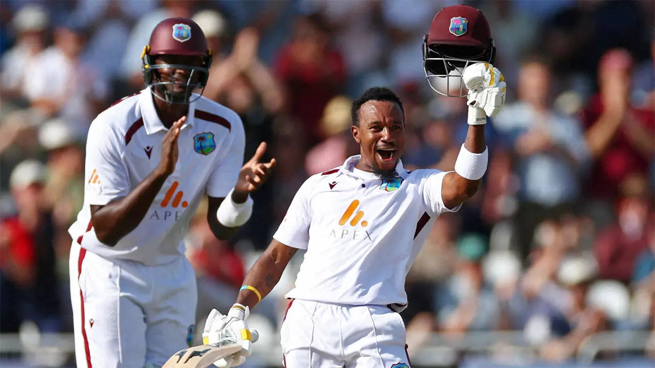2nd Test: Hodge and Athanaze lead West Indies fightback against England | Cricket News 2nd Test: Hodge and Athanaze lead West Indies fightback against England | Cricket News