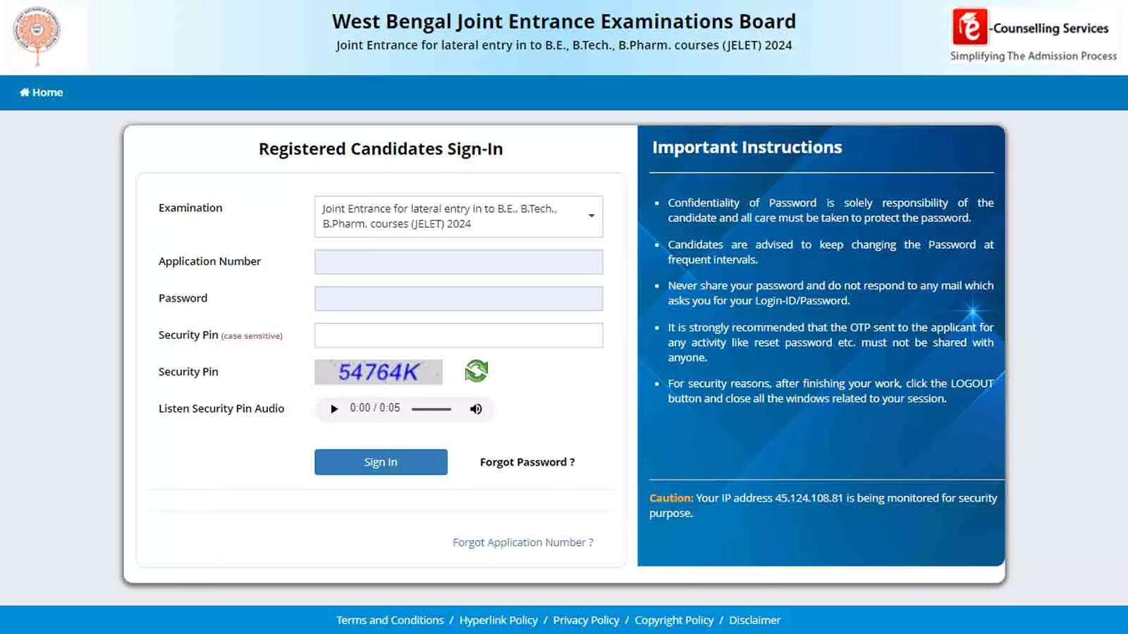 WBJEE Counselling 2024 registration closes tomorrow, seat allotment result on July 23: Direct link to apply here