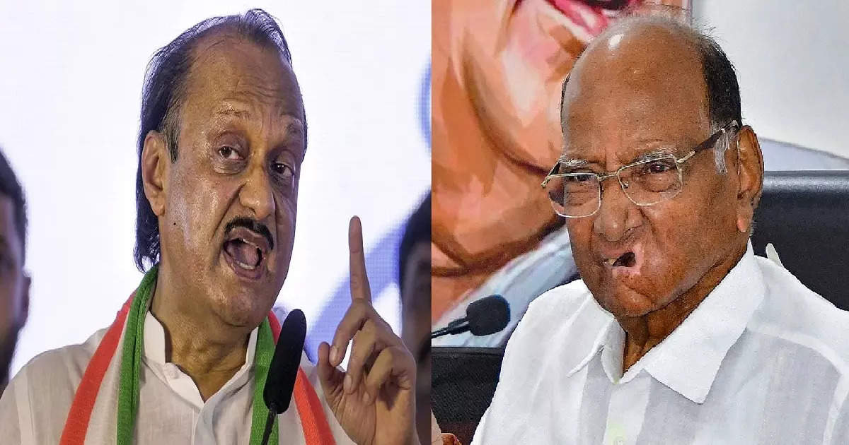 NCP chief Ajit cites GR, stops uncle Sharad Pawar from asking questions at Pune meet | India News NCP chief Ajit cites GR, stops uncle Sharad Pawar from asking questions at Pune meet | India News