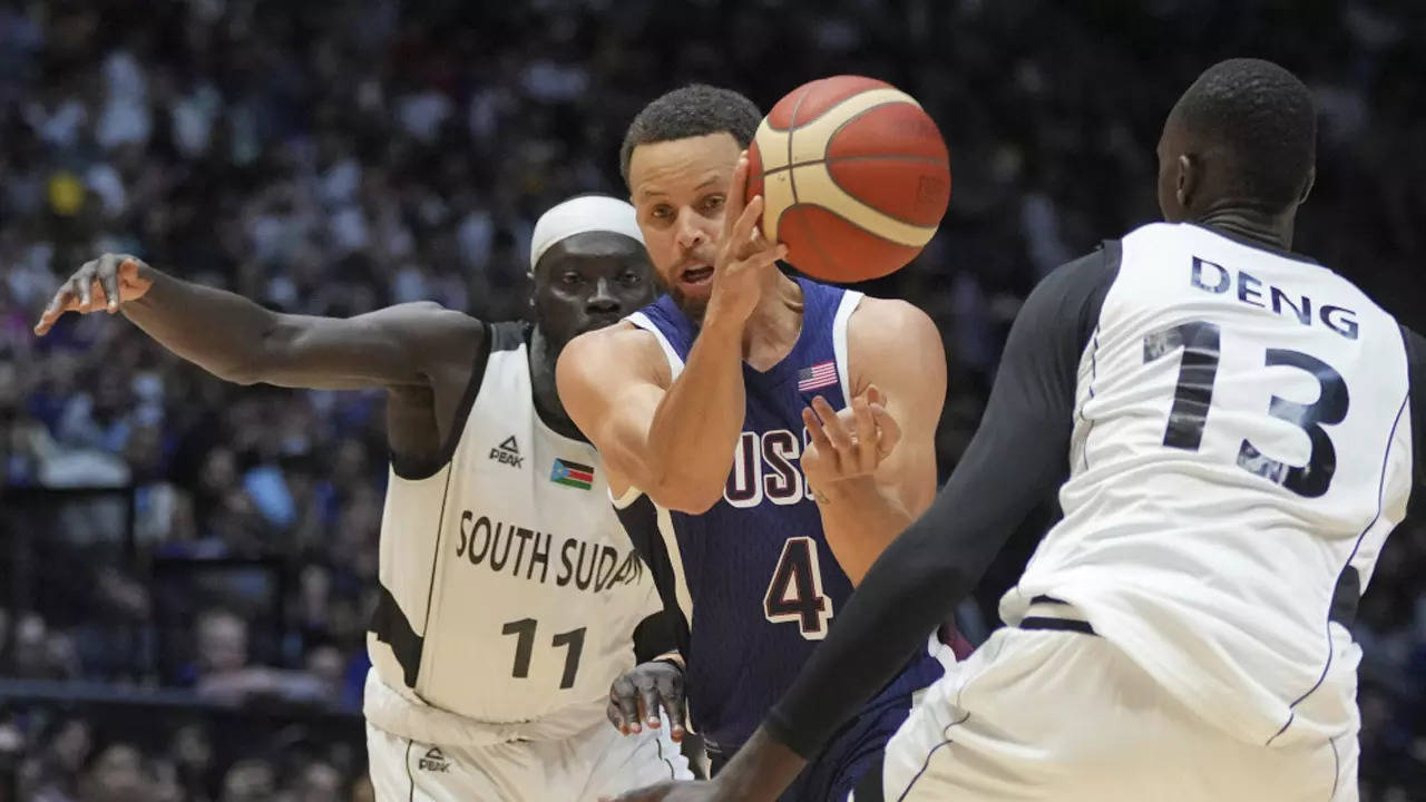 South Sudan give USA huge scare in Olympic basketball warm-up | Paris Olympics 2024 News South Sudan give USA huge scare in Olympic basketball warm-up | Paris Olympics 2024 News