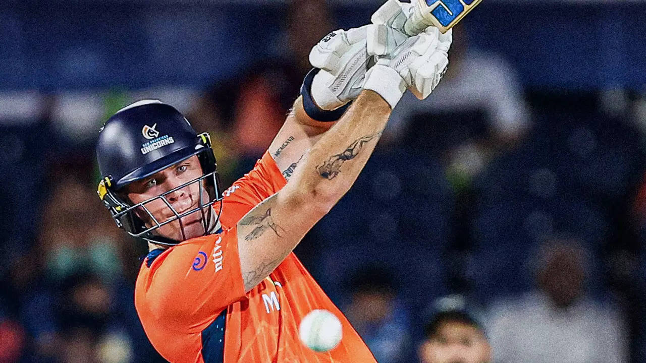 Major League Cricket: Finn Allen, Hassan Khan shine as San Francisco Unicorns eliminate Seattle Orcas | Cricket News Major League Cricket: Finn Allen, Hassan Khan shine as San Francisco Unicorns eliminate Seattle Orcas | Cricket News