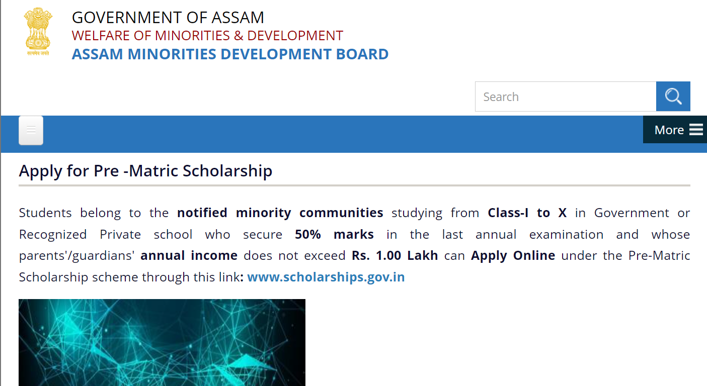 Assam pre, post-matric scholarship registration begins: Check eligibility, direct link and steps to apply Assam pre, post-matric scholarship registration begins: Check eligibility, direct link and steps to apply