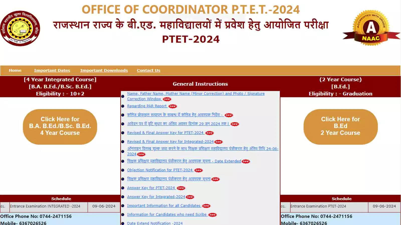 Rajasthan PTET Counselling 2024: College Allotment List released, direct link to check here Rajasthan PTET Counselling 2024: College Allotment List released, direct link to check here