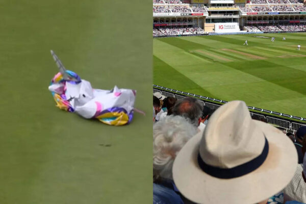 When a ‘Unicorn Balloon’ interrupted play during England vs West Indies match at Trent Bridge – Watch | Cricket News