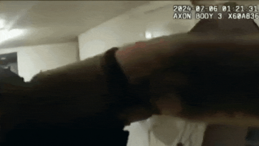 Watch: Woman calls 911 to report suspected intruder, ‘shot in face’ by Illinois police