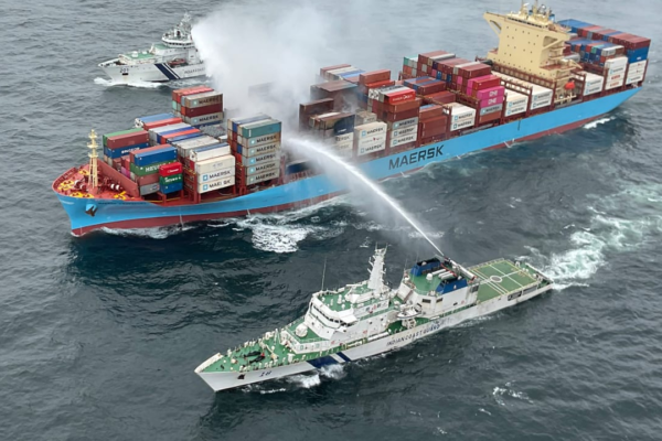 After 5 days, big blaze on cargo ship carrying dangerous chemicals finally doused | India News