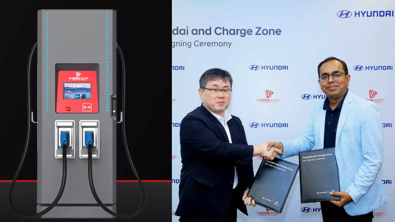 Hyundai, Charge Zone partner to set up 100 DC fast chargers across dealerships in India: Details Hyundai, Charge Zone partner to set up 100 DC fast chargers across dealerships in India: Details