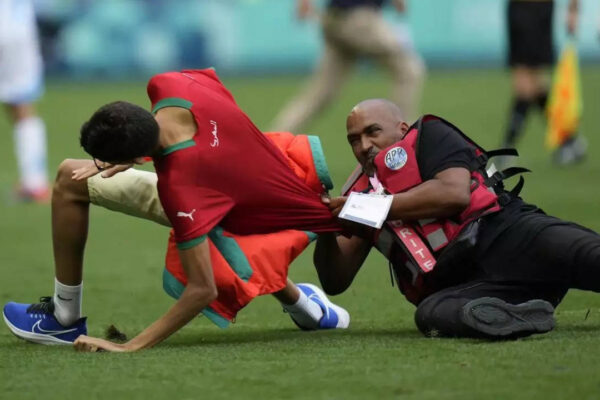 Stadium emptied after chaos and crowd trouble as Morocco beat Argentina 2-1 in men’s Olympic football opener | Paris Olympics 2024 News