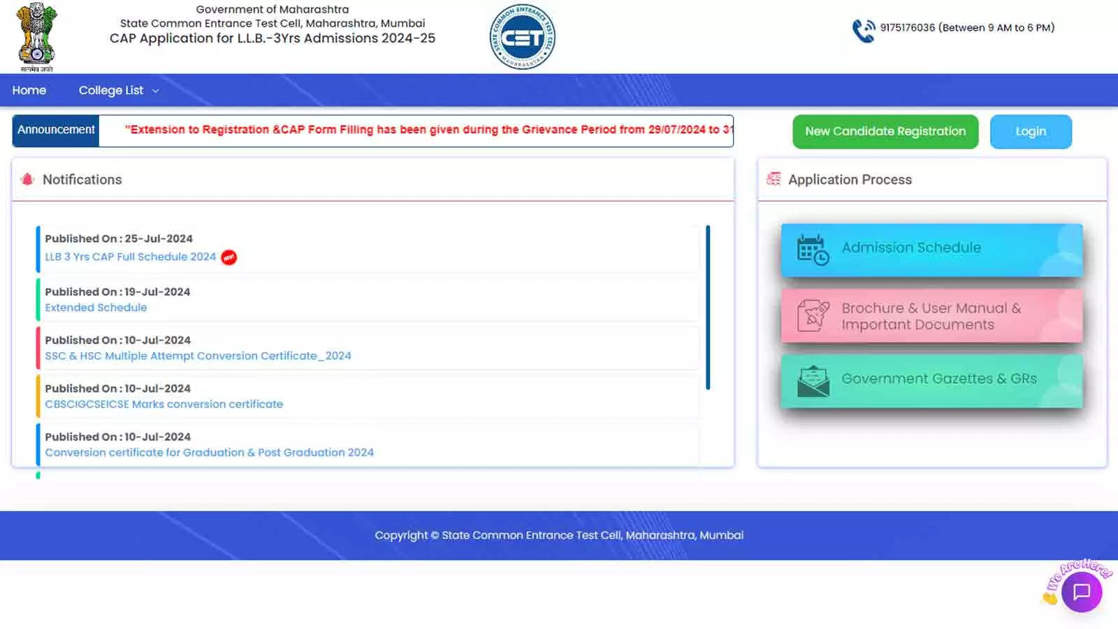 MH CET 3-year LLB CAP Counselling 2024 Schedule Released at cetcell.mahacet.org: Check Important Dates, Procedure, and More Here