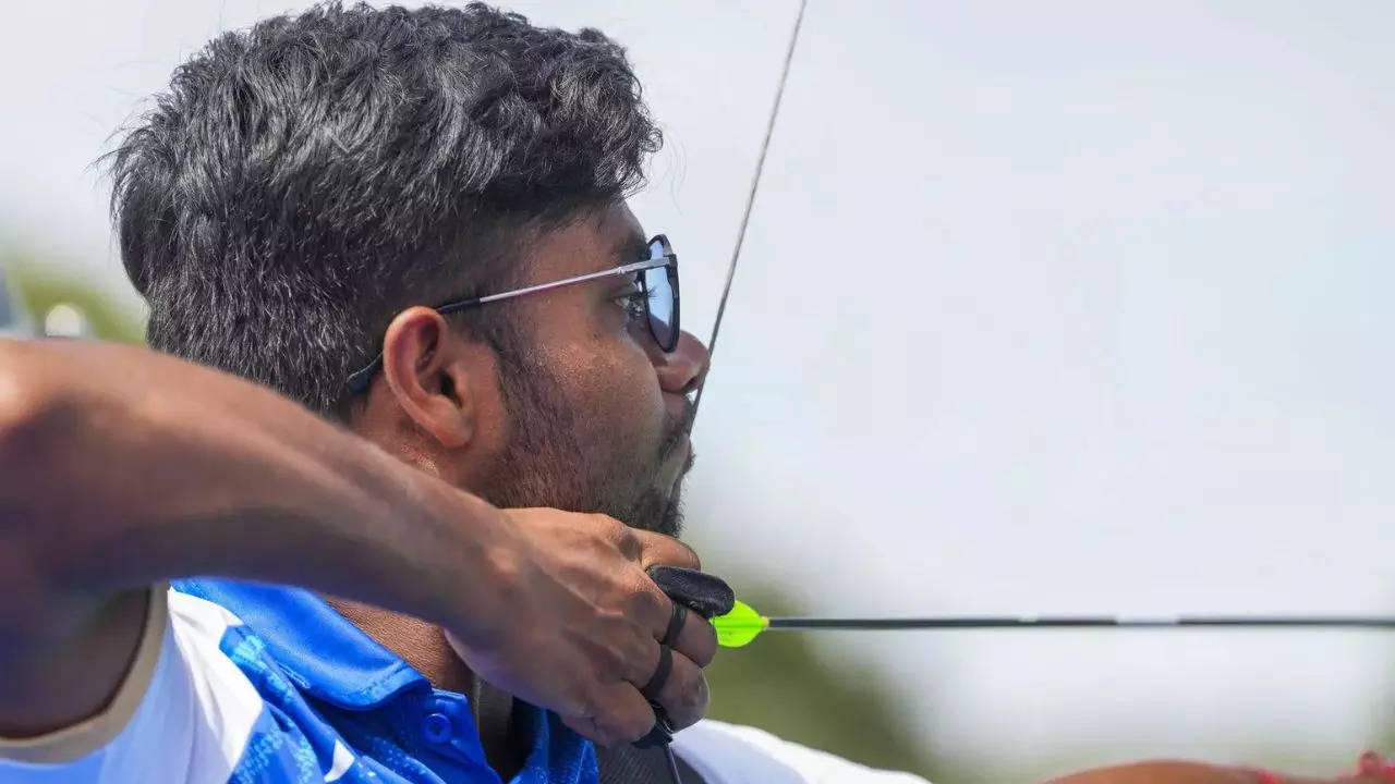 Paris Olympics: Dhiraj Bommadevara shines as Indian men archers secure direct quarterfinals berth | Paris Olympics 2024 News Paris Olympics: Dhiraj Bommadevara shines as Indian men archers secure direct quarterfinals berth | Paris Olympics 2024 News
