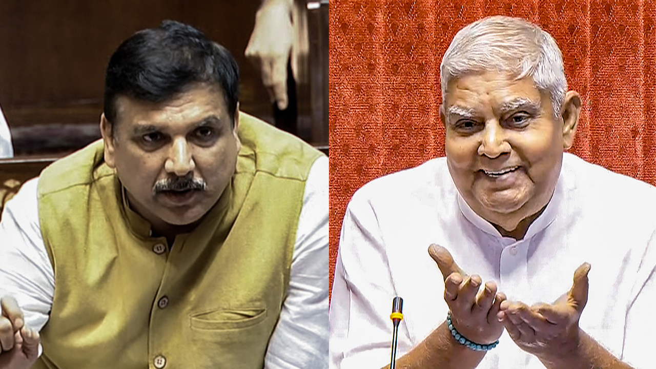 ‘Increase jail budget, you will be next’, says AAP’s Sanjay Singh; Dhankhar calls appeal ’emotional’ | India News ‘Increase jail budget, you will be next’, says AAP’s Sanjay Singh; Dhankhar calls appeal ’emotional’ | India News