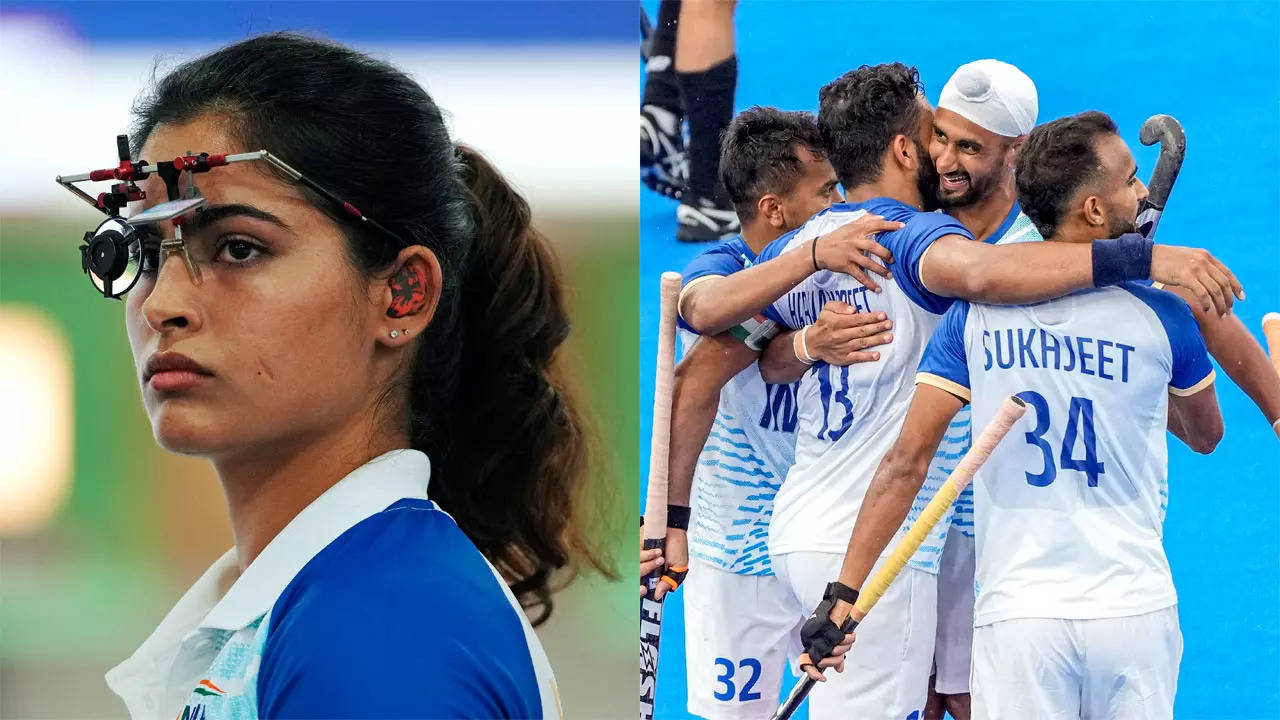 India at Paris Olympics: Shooter Manu Bhaker and shuttlers shine; hockey team off to solid start too | Paris Olympics 2024 News India at Paris Olympics: Shooter Manu Bhaker and shuttlers shine; hockey team off to solid start too | Paris Olympics 2024 News