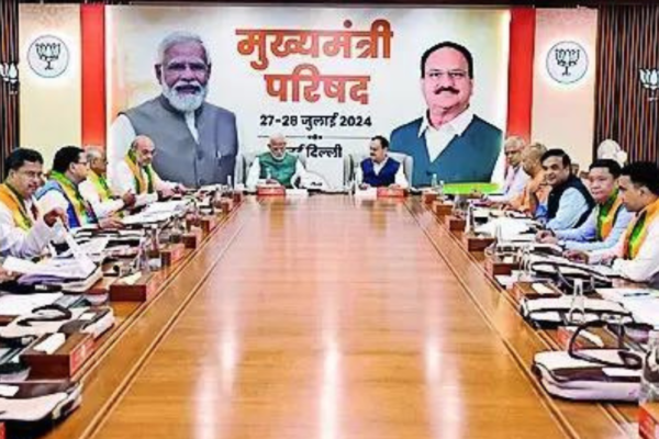 PM Modi meets CMs of BJP-governed states, reviews key schemes | India News