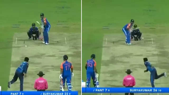 Kamindu Mendis: ‘I thought I was hallucinating’: Fans react as Sri Lanka’s Kamindu Mendis bowls with both hands against India | Cricket News Kamindu Mendis: ‘I thought I was hallucinating’: Fans react as Sri Lanka’s Kamindu Mendis bowls with both hands against India | Cricket News
