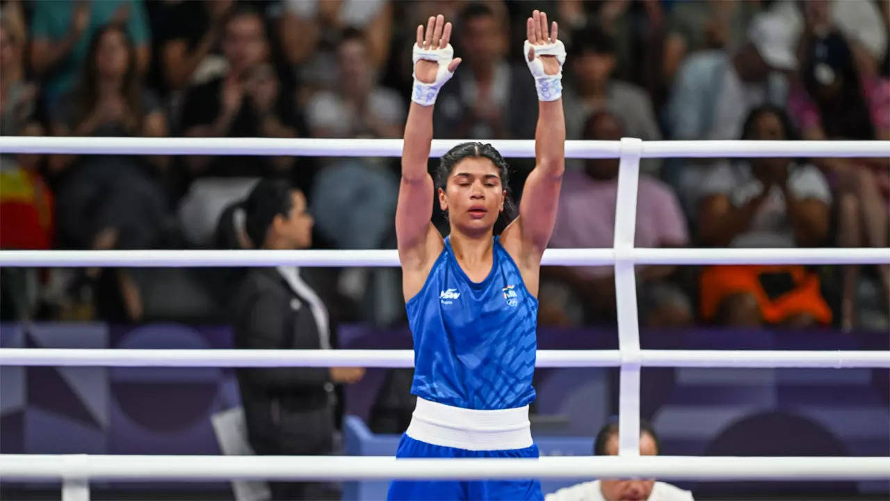 Paris Olympics: Nikhat Zareen enters pre-quarterfinals with gritty win over Kloetzer | Paris Olympics 2024 News