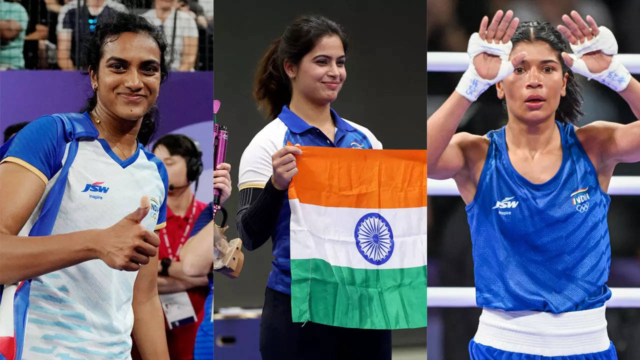India at Olympics: Manu Bhaker claims historic shooting bronze; PV Sindhu, Nikhat Zareen, Manika Batra advance | Paris Olympics 2024 News India at Olympics: Manu Bhaker claims historic shooting bronze; PV Sindhu, Nikhat Zareen, Manika Batra advance | Paris Olympics 2024 News