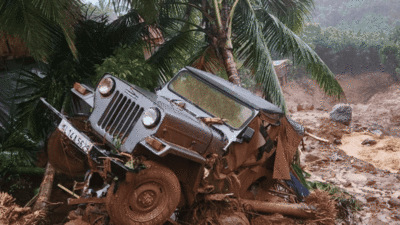 Wayanad landslides toll crosses 400-mark, 152 people still missing; search and rescue ops underway | Kochi News Wayanad landslides toll crosses 400-mark, 152 people still missing; search and rescue ops underway | Kochi News