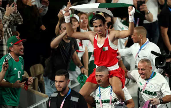 Imane Khelif: ‘I am a woman like any woman’: Imane Khelif declares after winning gold at Paris Olympics | Paris Olympics 2024 News