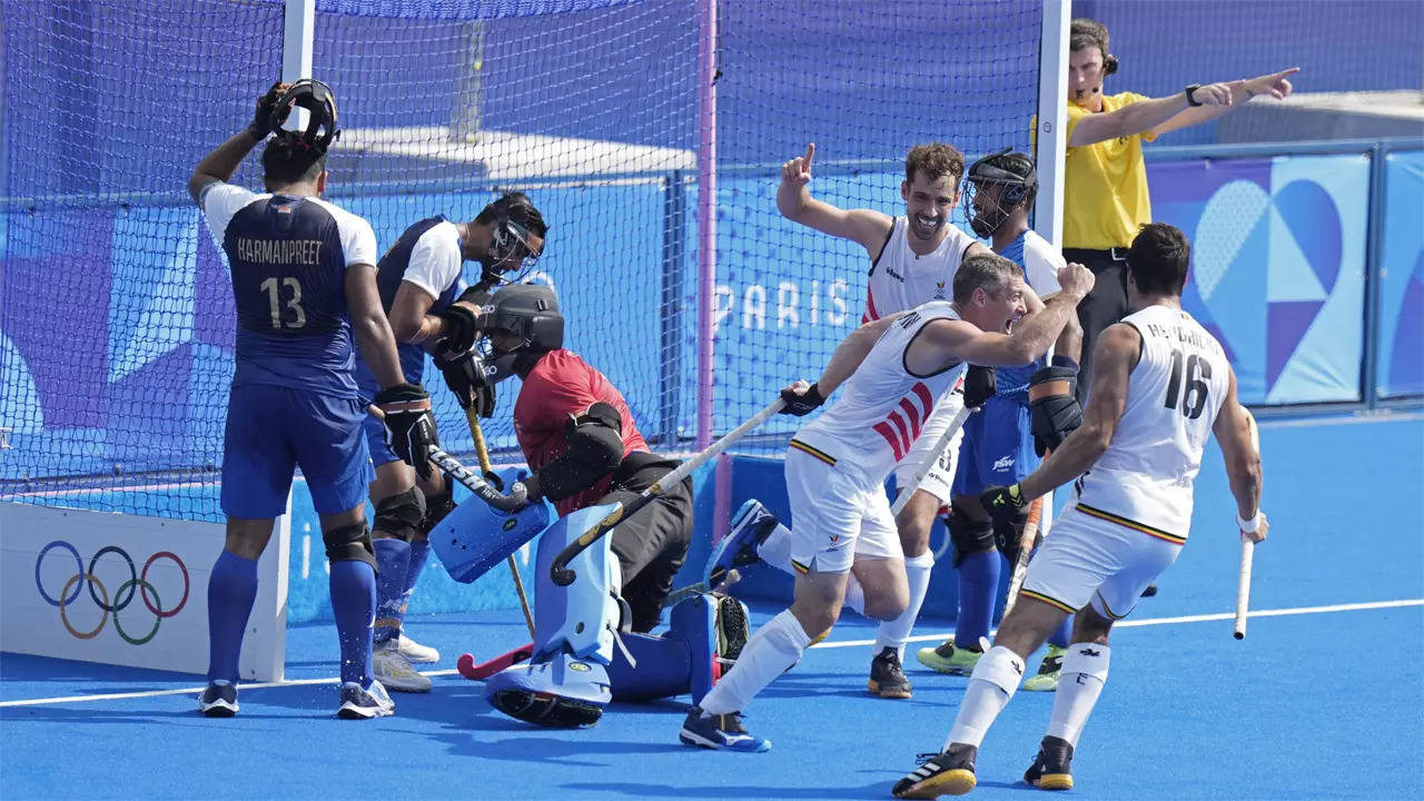 India face first defeat in hockey at Paris Olympics against Belgium | Paris Olympics 2024 News India face first defeat in hockey at Paris Olympics against Belgium | Paris Olympics 2024 News