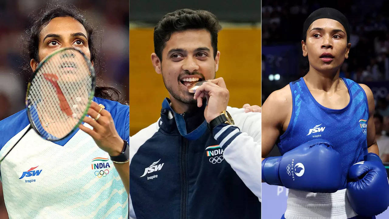 Swapnil Kusale bags landmark bronze in dream debut; PV Sindhu, Nikhat Zareen, Satwik-Chirag exits cause heartbreak for India at Paris Olympics | Paris Olympics 2024 News Swapnil Kusale bags landmark bronze in dream debut; PV Sindhu, Nikhat Zareen, Satwik-Chirag exits cause heartbreak for India at Paris Olympics | Paris Olympics 2024 News