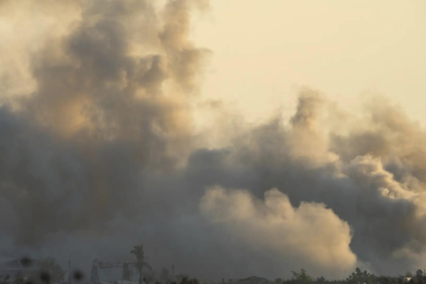 Rockets launched at Israel in retaliation for airstrike over Lebanon, says Hezbollah Rockets launched at Israel in retaliation for airstrike over Lebanon, says Hezbollah