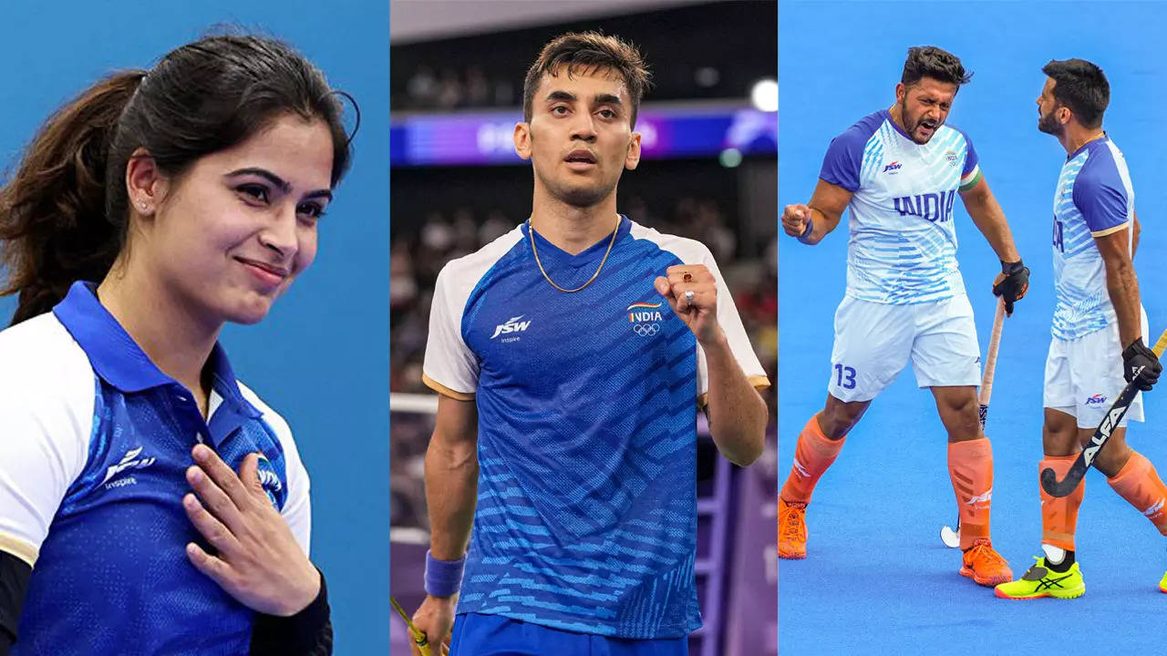 Manu Bhaker on course for a record third medal at Paris Games, Lakshya Sen in semis, Indian men’s hockey team breaks Aussie jinx in Olympics | Paris Olympics 2024 News Manu Bhaker on course for a record third medal at Paris Games, Lakshya Sen in semis, Indian men’s hockey team breaks Aussie jinx in Olympics | Paris Olympics 2024 News