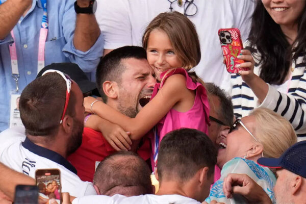 Viral Video: Tearful Novak Djokovic hugs daughter, family after claiming first-ever Olympic gold | Paris Olympics 2024 News