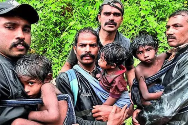 Foresters trek hours to rescue tribal family of six from cave in Wayanad | India News