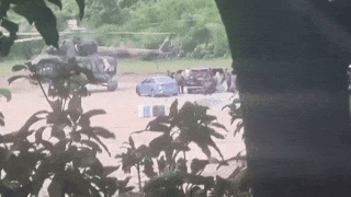 Watch: Sheikh Hasina flies out of Dhaka in military chopper as protesters storm official residence