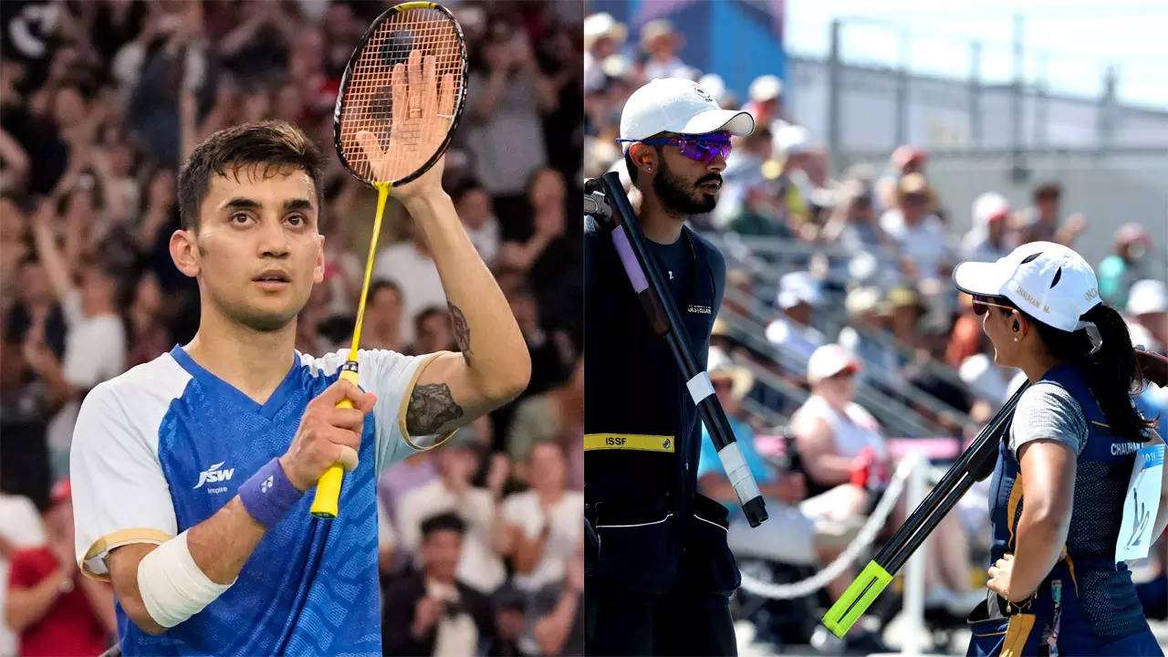 Lakshya Sen, skeet shooters fall short of historic medals at Paris Olympics | Paris Olympics 2024 News