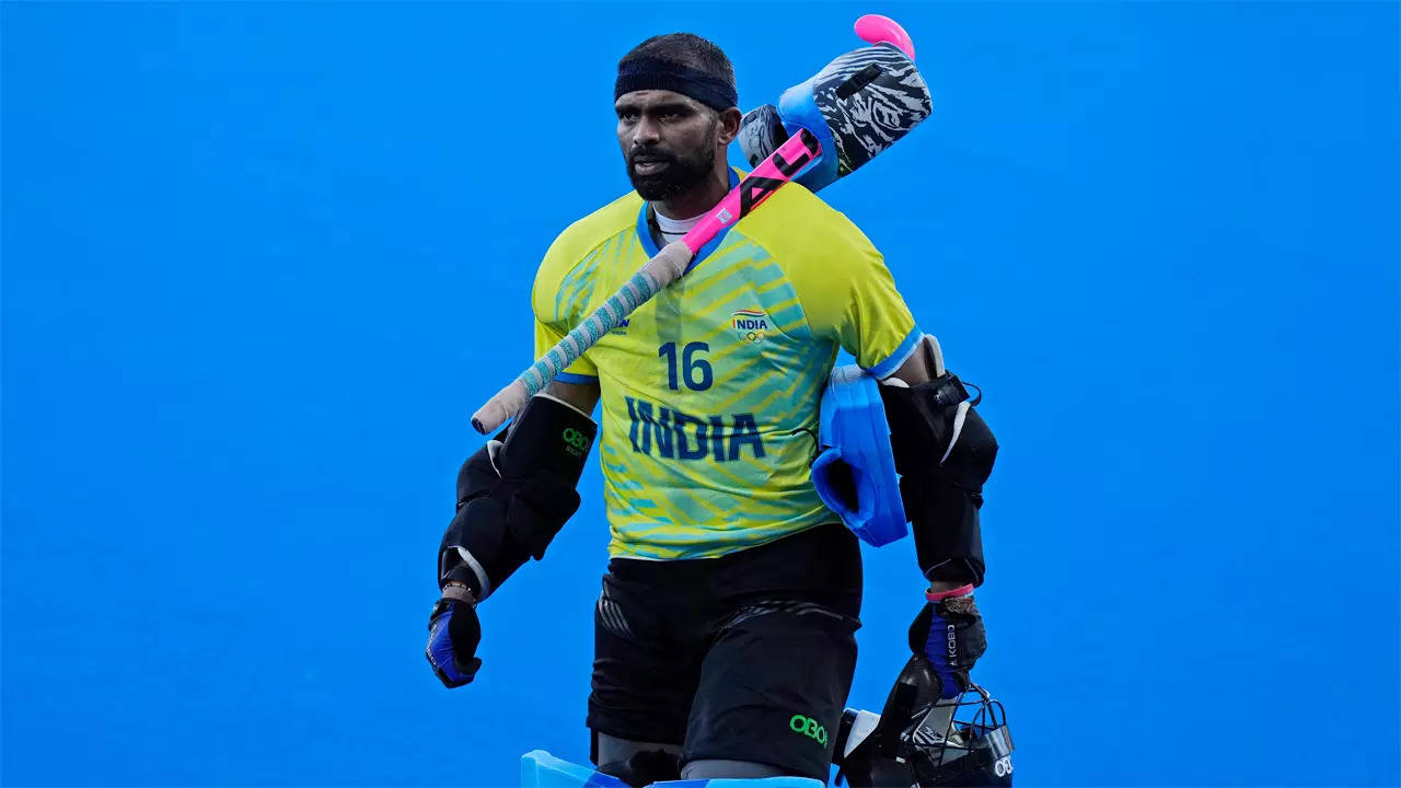 The screen showed we lost but the team did a wonderful job: PR Sreejesh | Paris Olympics 2024 News The screen showed we lost but the team did a wonderful job: PR Sreejesh | Paris Olympics 2024 News