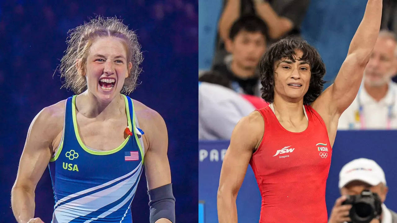 Paris Olympics: Who is Vinesh Phogat’s gold-medal challenger Sarah Hildebrandt who makes flash cards to study her opponents | Paris Olympics 2024 News Paris Olympics: Who is Vinesh Phogat’s gold-medal challenger Sarah Hildebrandt who makes flash cards to study her opponents | Paris Olympics 2024 News