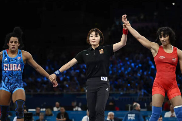 Vinesh Phogat disqualified, Yusneylis Guzman Lopez to compete in women’s 50kg freestyle final at Paris Olympics | Paris Olympics 2024 News