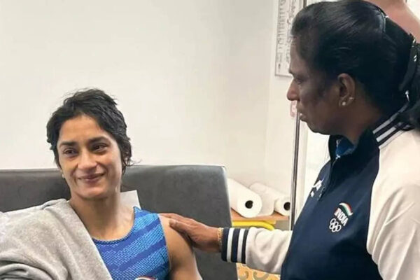 Amid disqualification heartbreak, Vinesh Phogat’s first pic from Games village clinic surfaces |