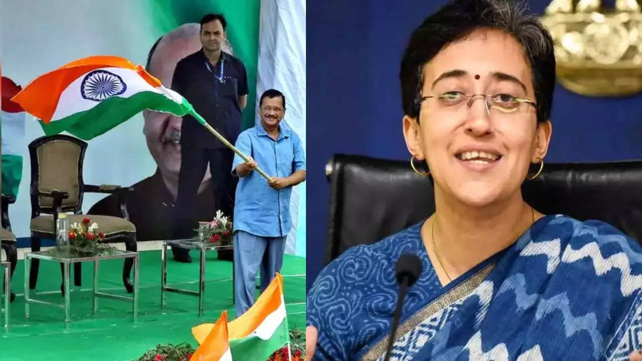 Kejriwal proposes Atishi for Independence Day flag hoisting; BJP says ‘resign, make her CM’ | India News