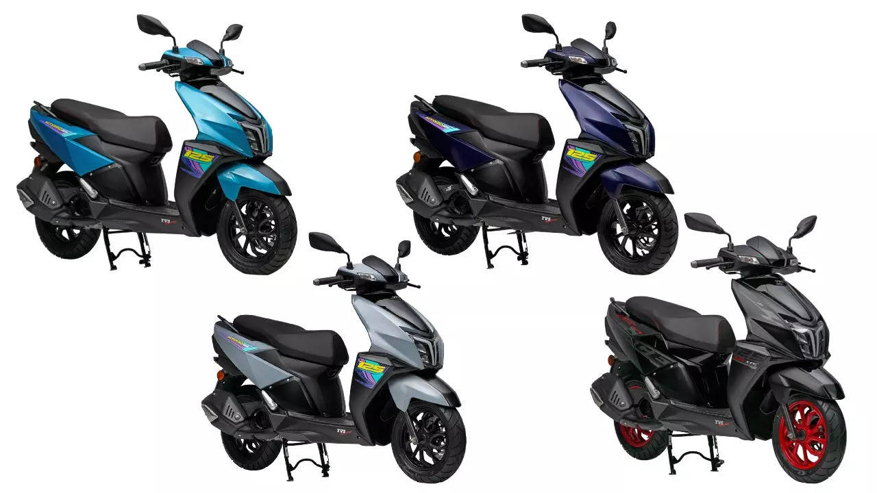 TVS updates standard Ntorq 125, Race XP series with new colour options: Details TVS updates standard Ntorq 125, Race XP series with new colour options: Details