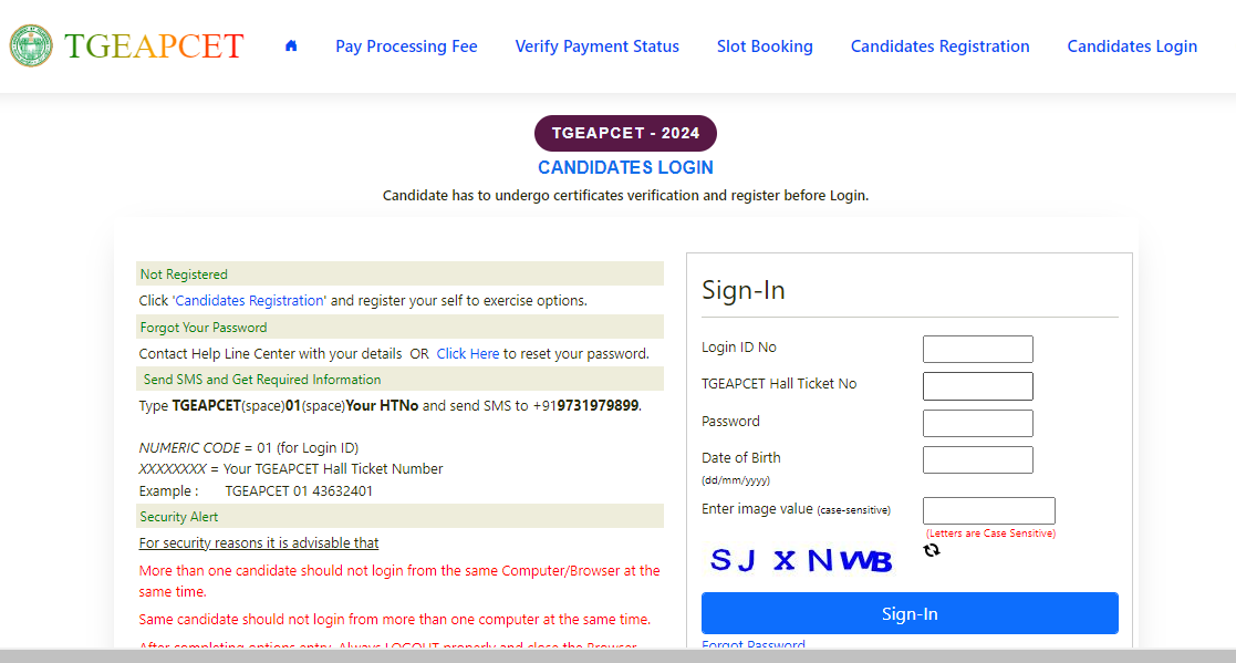 TS EAMCET 2024 final phase counselling begins: Check direct link here TS EAMCET 2024 final phase counselling begins: Check direct link here