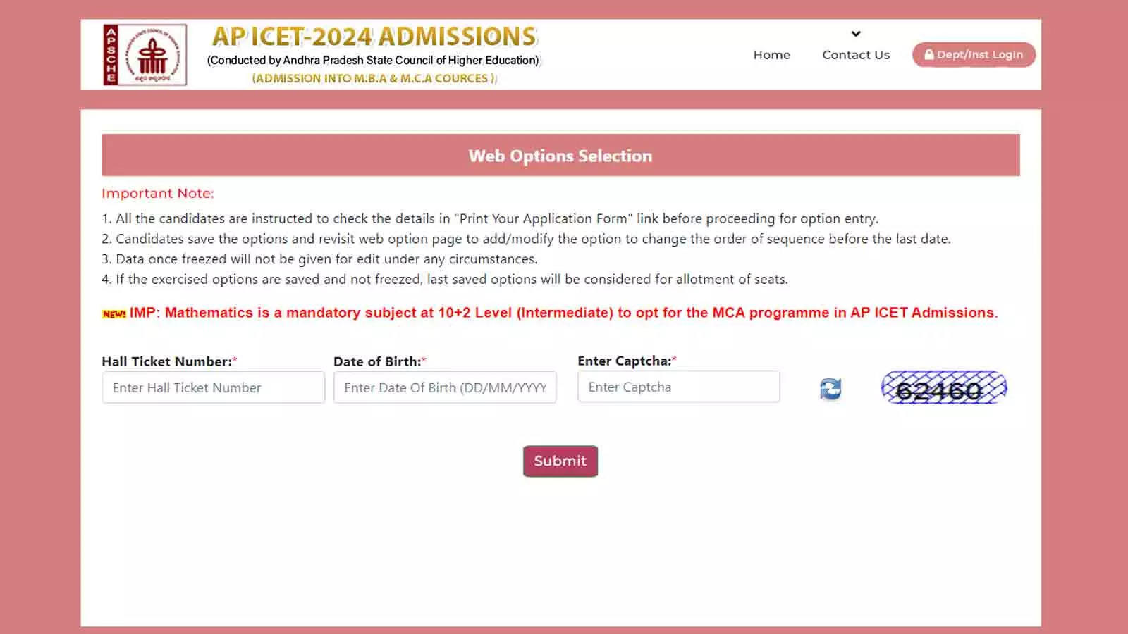 AP ICET 2024 Counselling: Revised Dates Announced, Web Options Entry Begins at icet-sche.aptonline.in