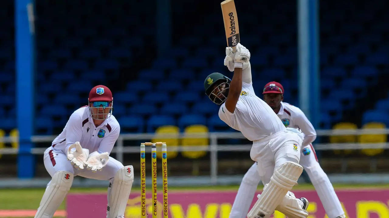 1st Test: Temba Bavuma top scores as South Africa reach 344/8 at stumps on Day 2 vs West Indies | Cricket News 1st Test: Temba Bavuma top scores as South Africa reach 344/8 at stumps on Day 2 vs West Indies | Cricket News