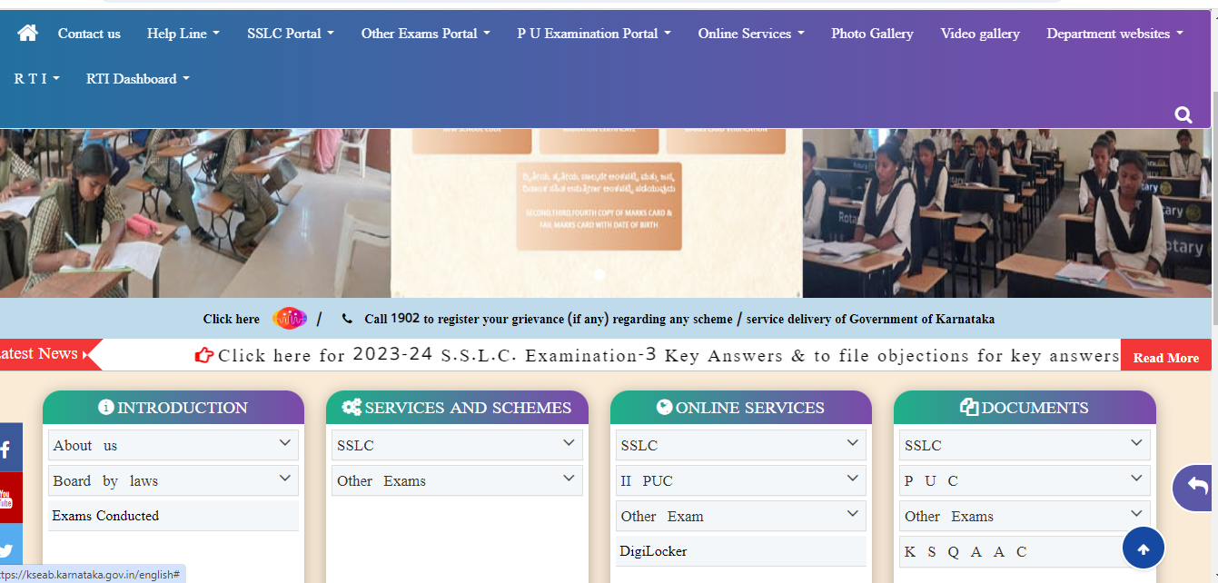 Karnataka SSLC exam 3 answer key 2024 out: Check direct link to download Karnataka SSLC exam 3 answer key 2024 out: Check direct link to download