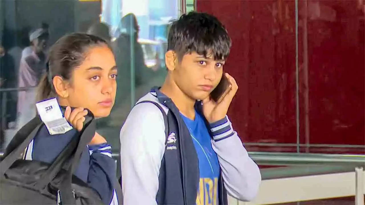 Watch: Wrestler Antim Panghal back in India after Paris Olympics controversy | Paris Olympics 2024 News