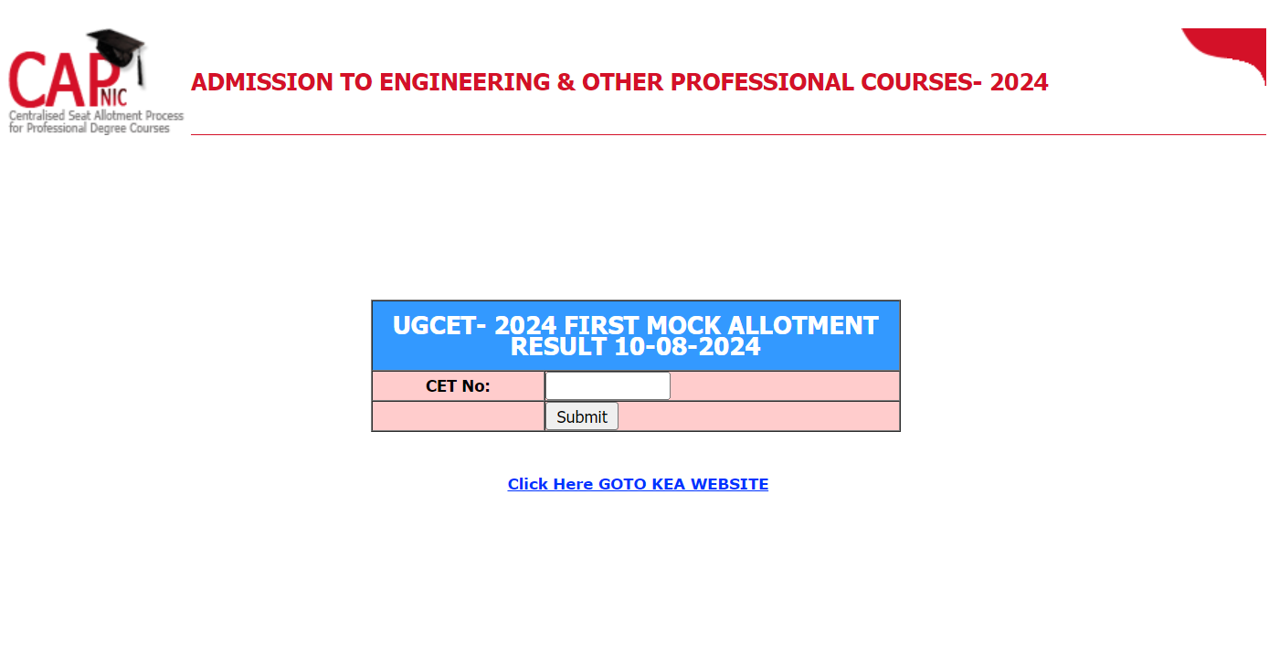 KCET Round 1 Mock Allotment Result 2024 released at keaonline.karnataka.gov.in: Direct link to check UGCET allotment result, next steps here