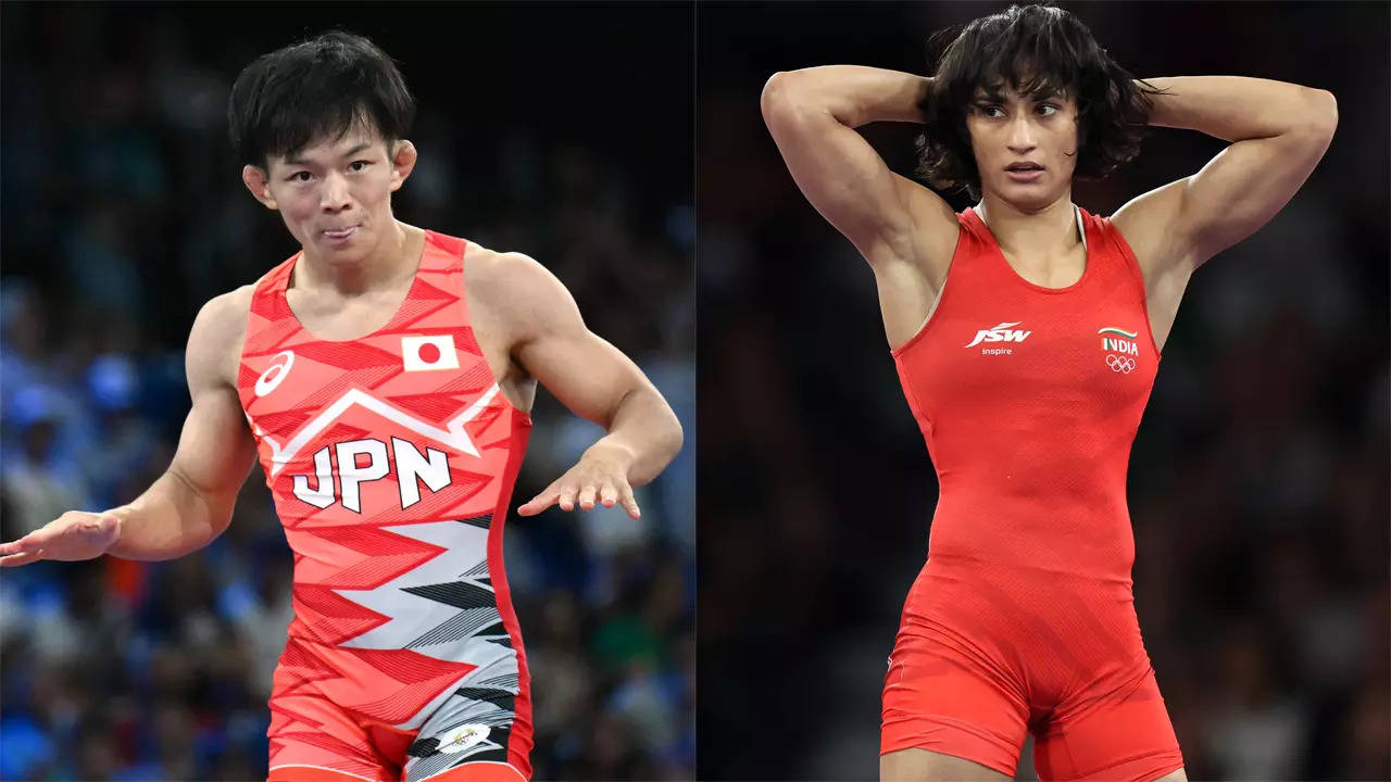 ‘I understand your pain, same 50g’: Japanese Olympic Champion Higuchi empathises with Vinesh Phogat | Paris Olympics 2024 News ‘I understand your pain, same 50g’: Japanese Olympic Champion Higuchi empathises with Vinesh Phogat | Paris Olympics 2024 News